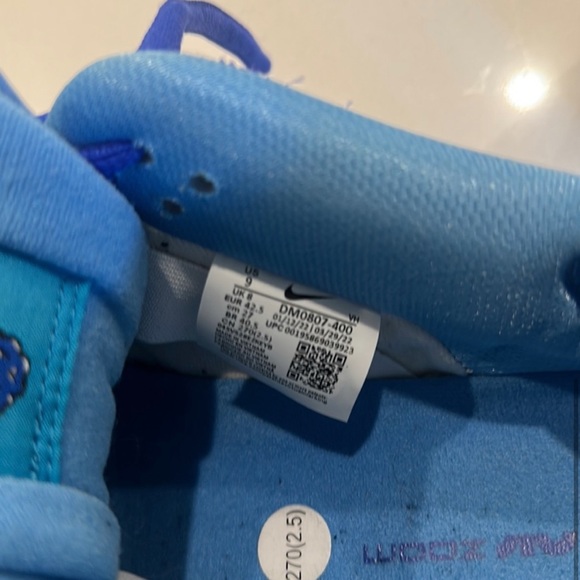Blue Raspberry Nike SB Dunk low Men’s size 9 - Picture 5 of 11
